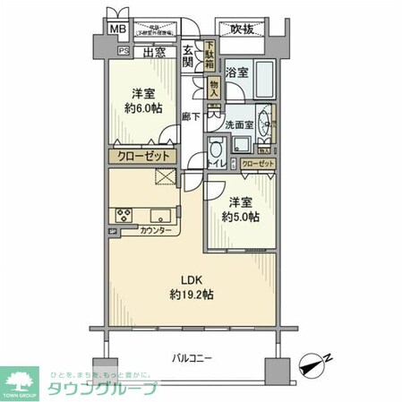 ベイサイドステージ東京の物件間取画像